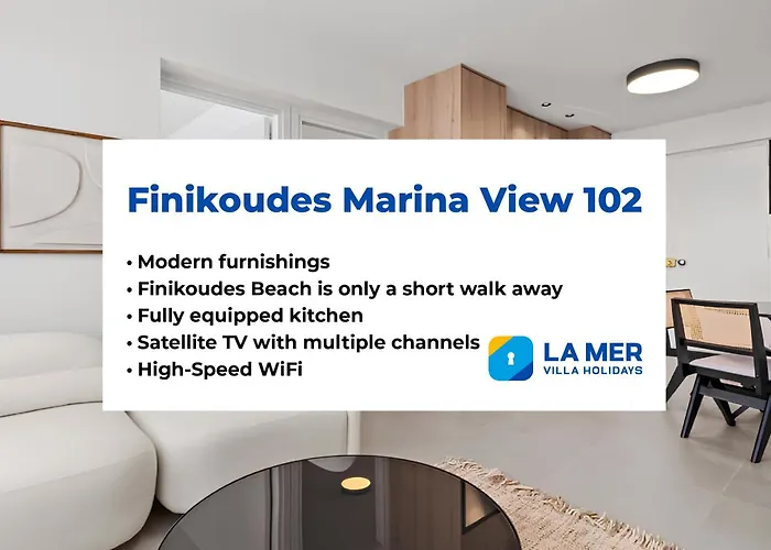 Finikoudes Marina View 102 *